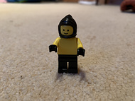 Lego castle blacksmith - he's nekkid